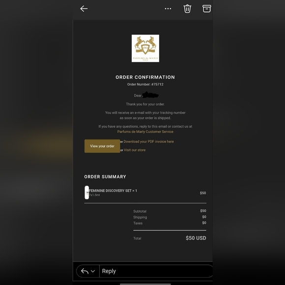 Parfums de Marly Discovery Set - Picture 4 of 4